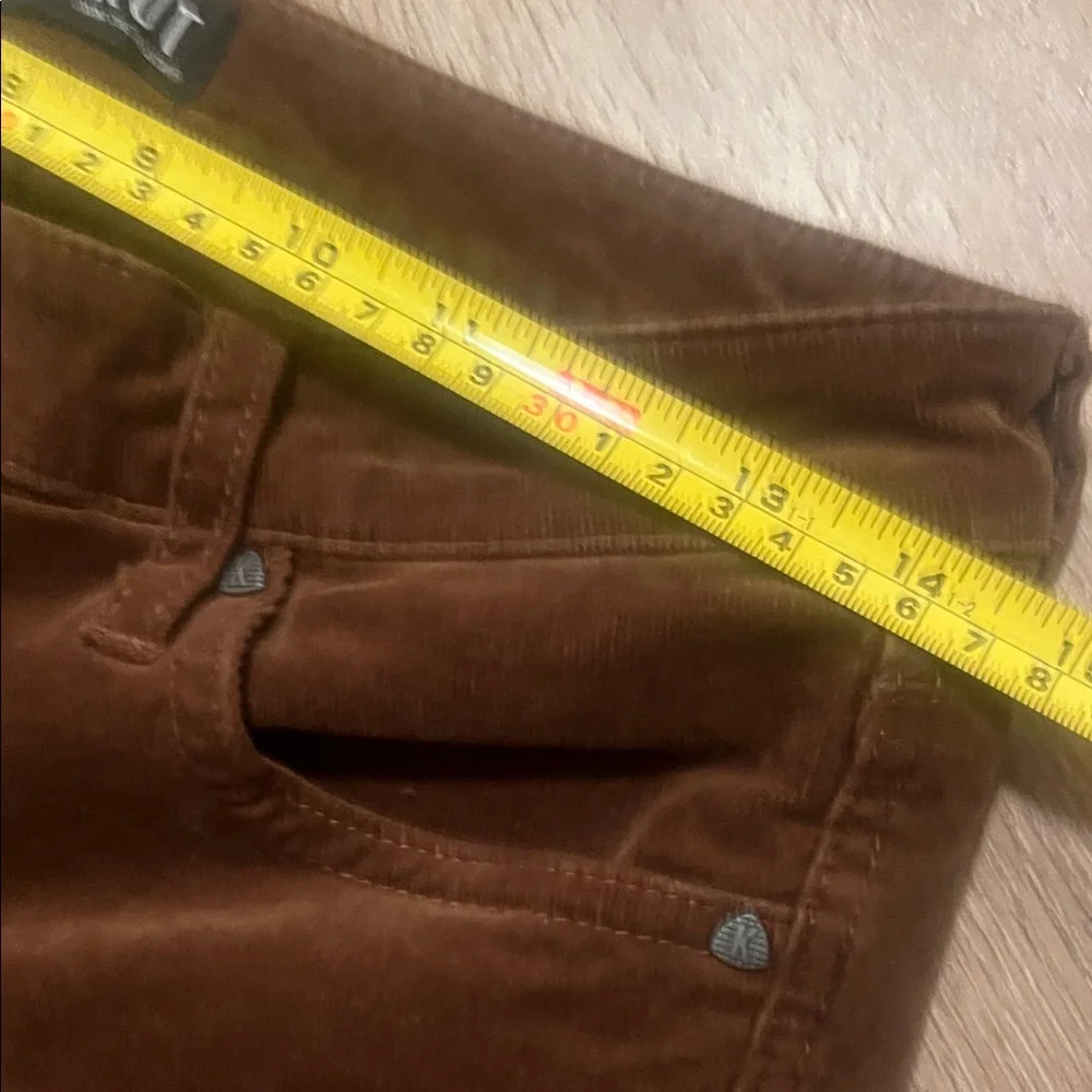 Kut corduroy Brown Women's Jeans Size 6  Petite High Rise Diana Fab Ab Skinny